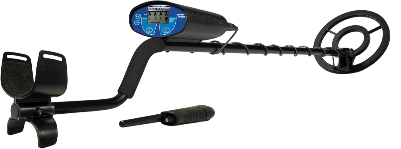 Quick Silver Metal Detector for Adults & Kids by Bounty Hunter