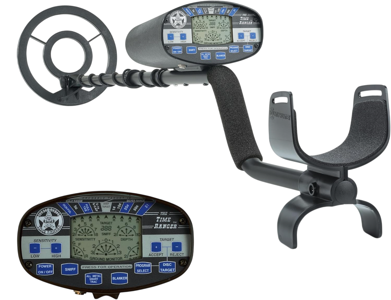 Time Ranger Metal Detector for Adults by Bounty Hunter